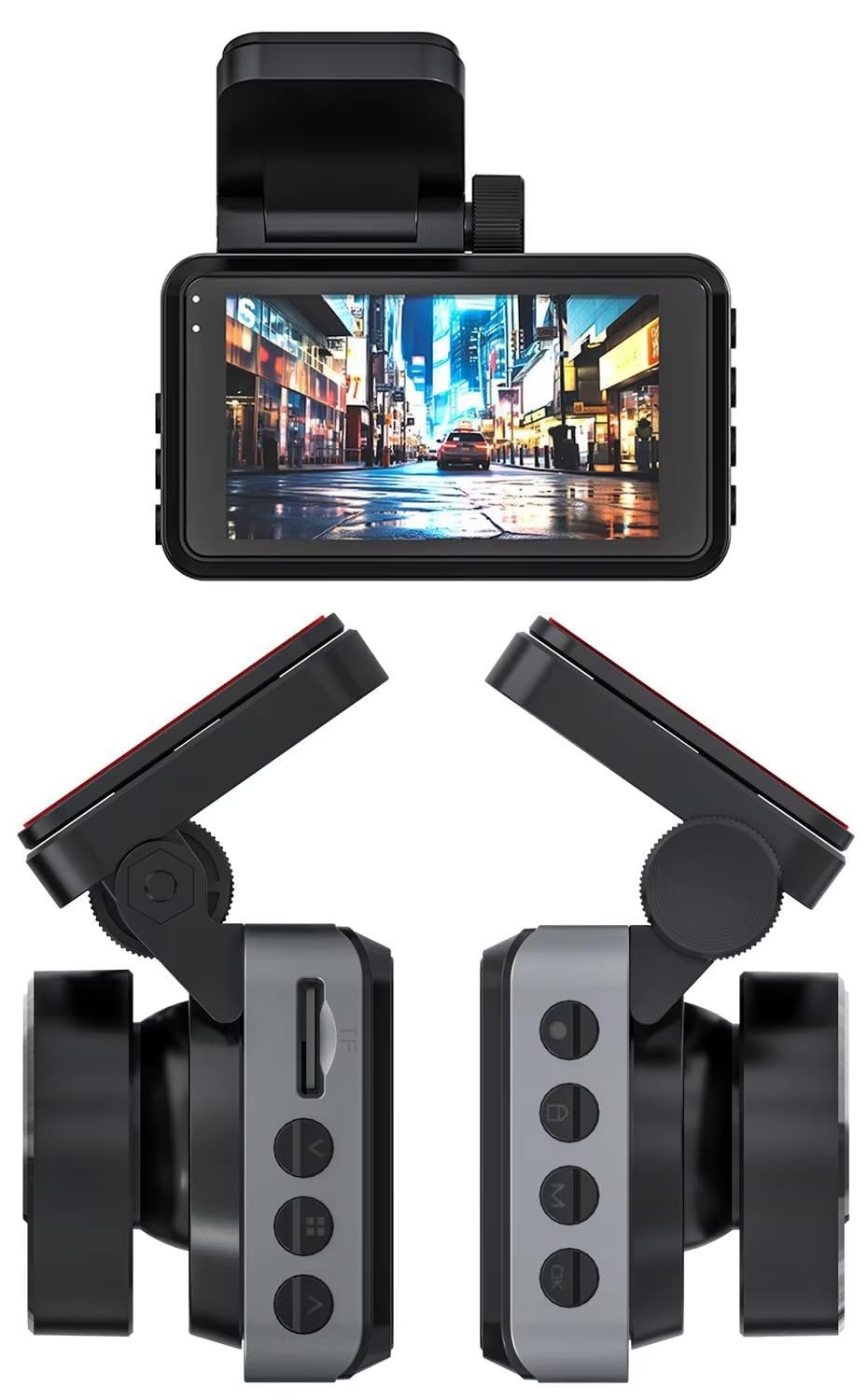 Dash Shield Pro by The Dash Cam Lawyer® – Night Vision, Motion Detection, Loop Recording, Parking Monitor