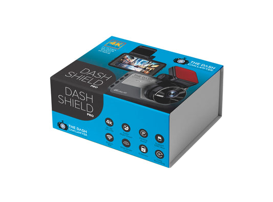 Dash Shield Pro by The Dash Cam Lawyer® – Night Vision, Motion Detection, Loop Recording, Parking Monitor