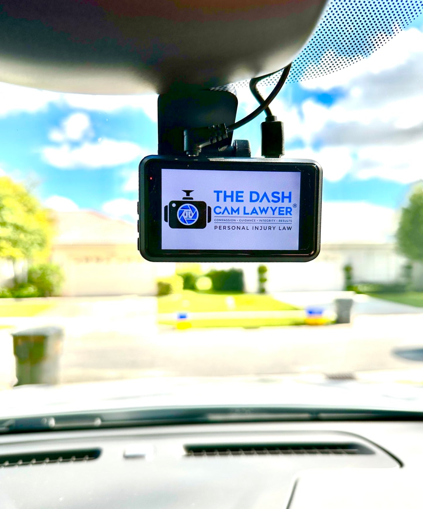 Dash Shield Pro by The Dash Cam Lawyer® – Night Vision, Motion Detection, Loop Recording, Parking Monitor